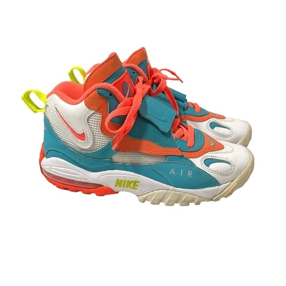 Nike Air Max Mens Speed Turf Miami Dolphins Sneakers Size 8